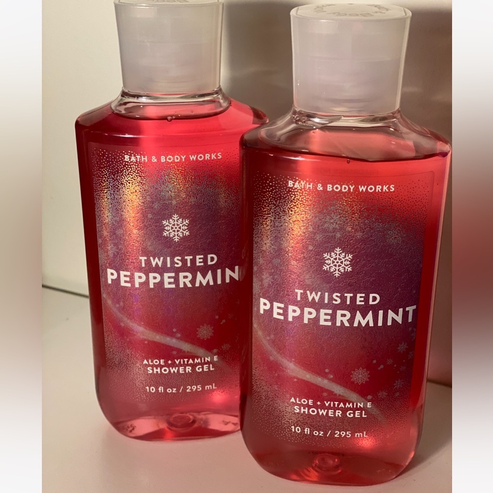 2 Bath and Body Works Twisted Peppermint